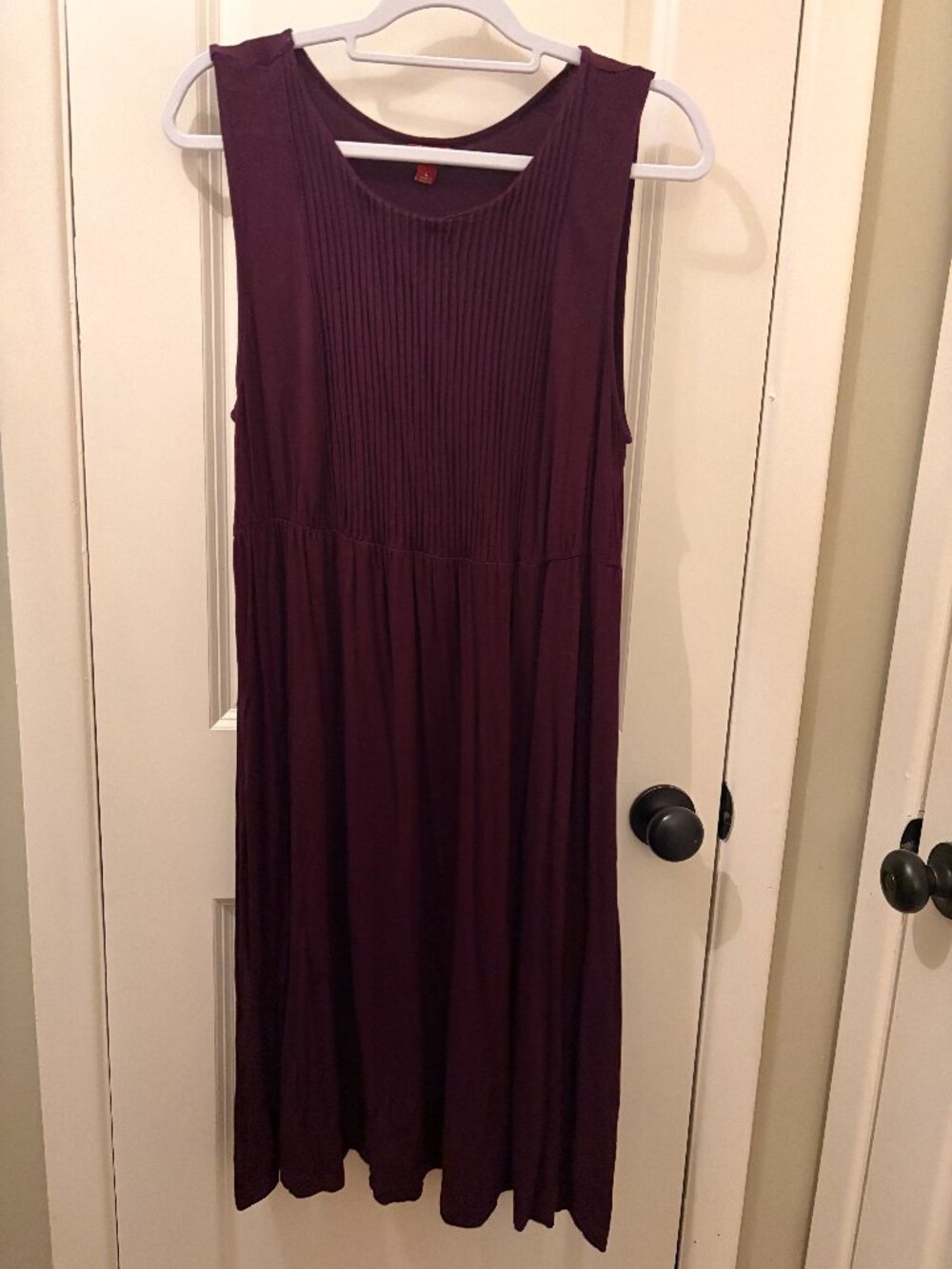 Plum Midi Dress